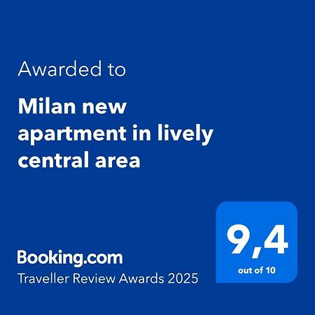 Milan New Apartment In Lively Central Area Dış mekan fotoğraf